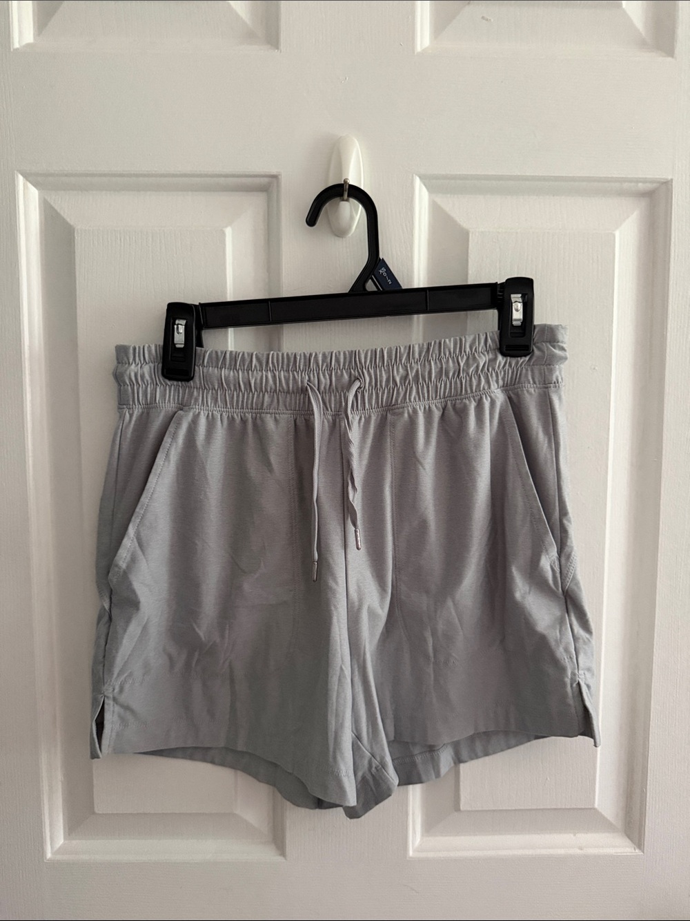 Old Navy Light Gray Athletic Drawstring Shorts